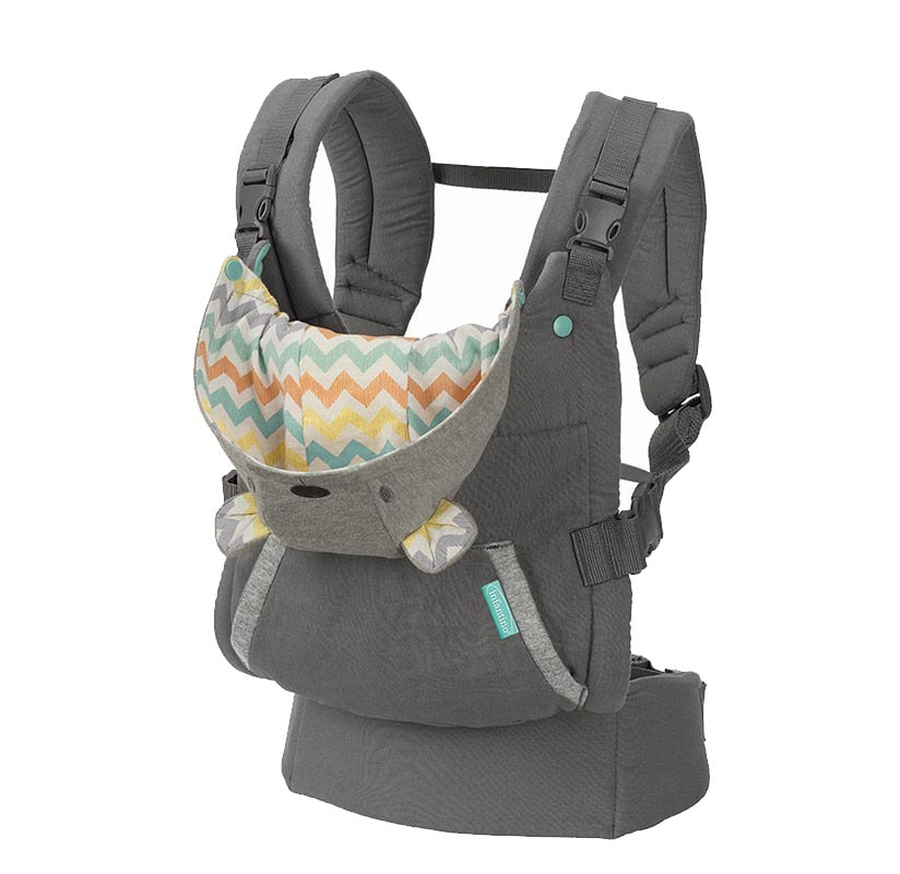 teddy bear hood baby ergo carrier