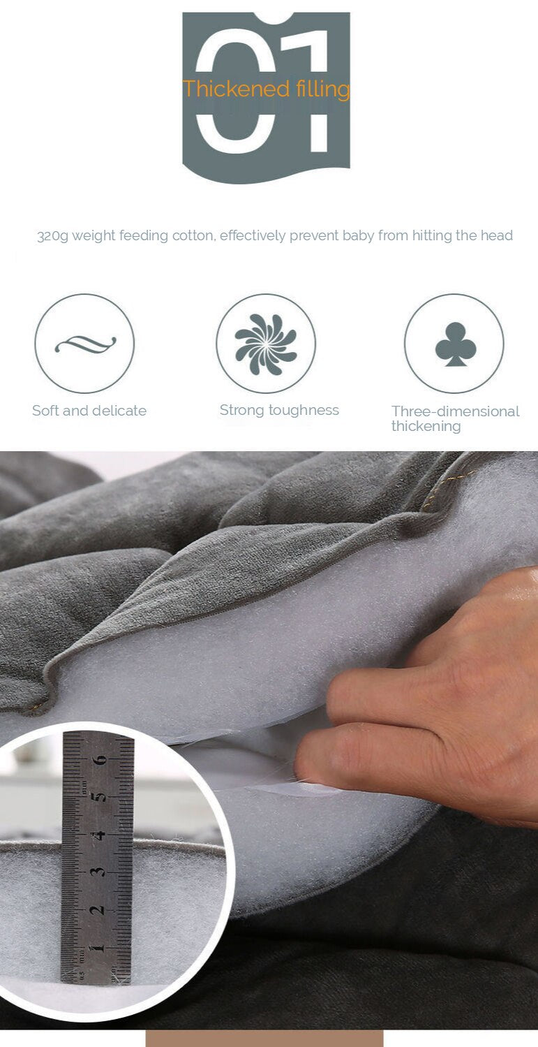 Headboard Slipcover - Plush Velvety Padded Filling Headboard Slipcover - Headboard Cover In Various Color and Sizes