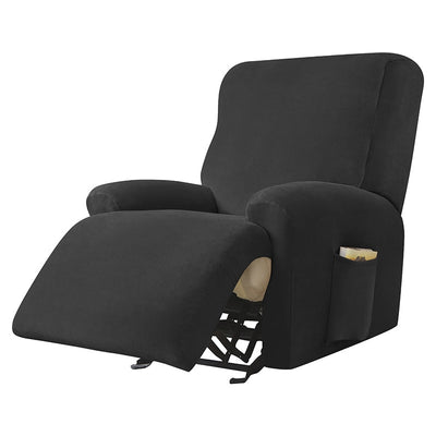 velveteen recliner chair cover 4 pieces