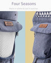 breathable travel carrier, keep s baby cool in summer and warm in winter