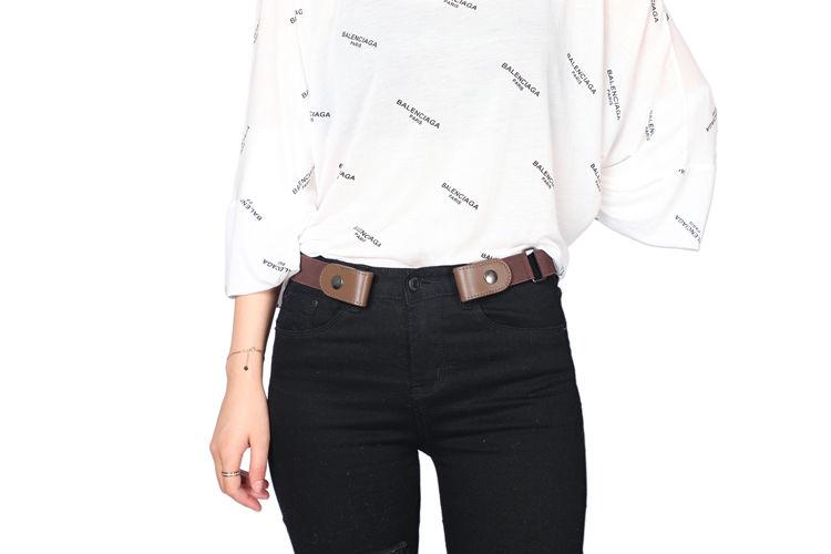 buckle free belt, no buckle belt, buckle free bulge, slim belt, womens belt, no buckle belt