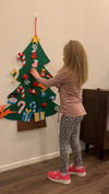 Felt Christmas Tree for Toddler and Kids