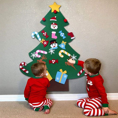 Felt Christmas Tree for Toddler and Kids