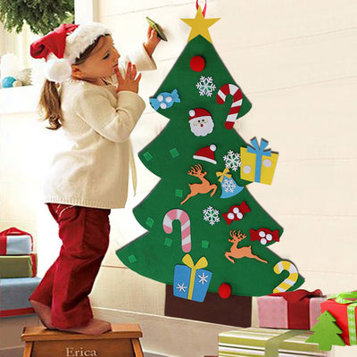 Felt Christmas Tree for Toddler and Kids - winfinity brands, felt tree for kids activity