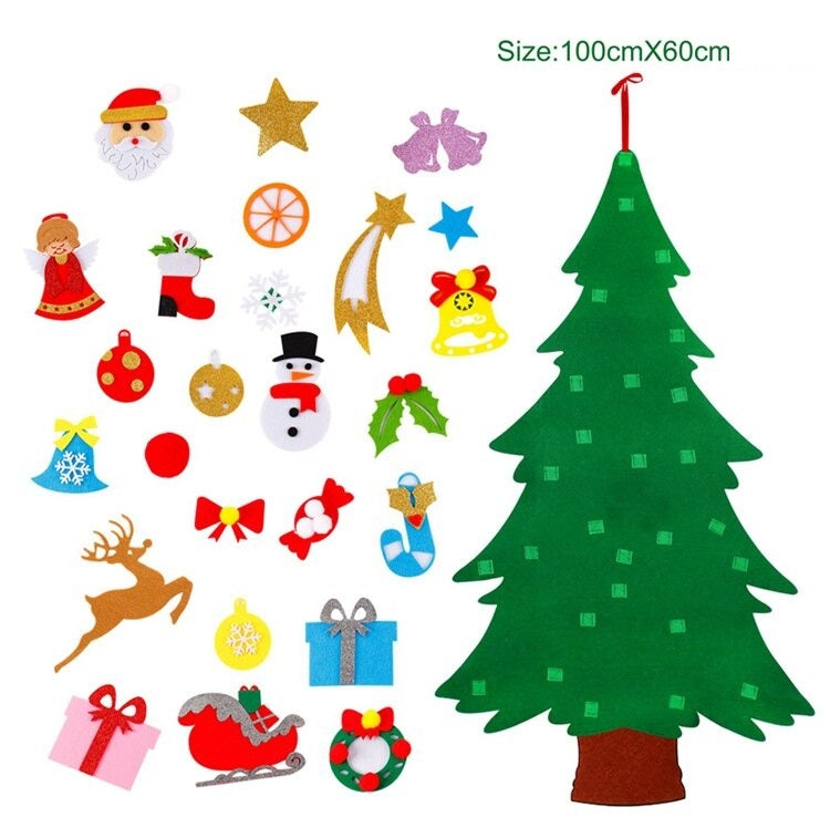 CREATEME™ Kids Premium Felt Artificial Christmas Tree