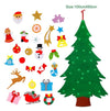 CREATEME™ Toddler Premium Felt 3D Artificial Christmas Tree