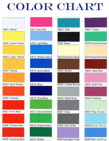 vinyl color options