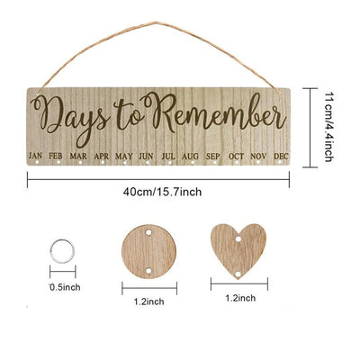 CREATEME™ Family + Friends Birthday Reminder Boards