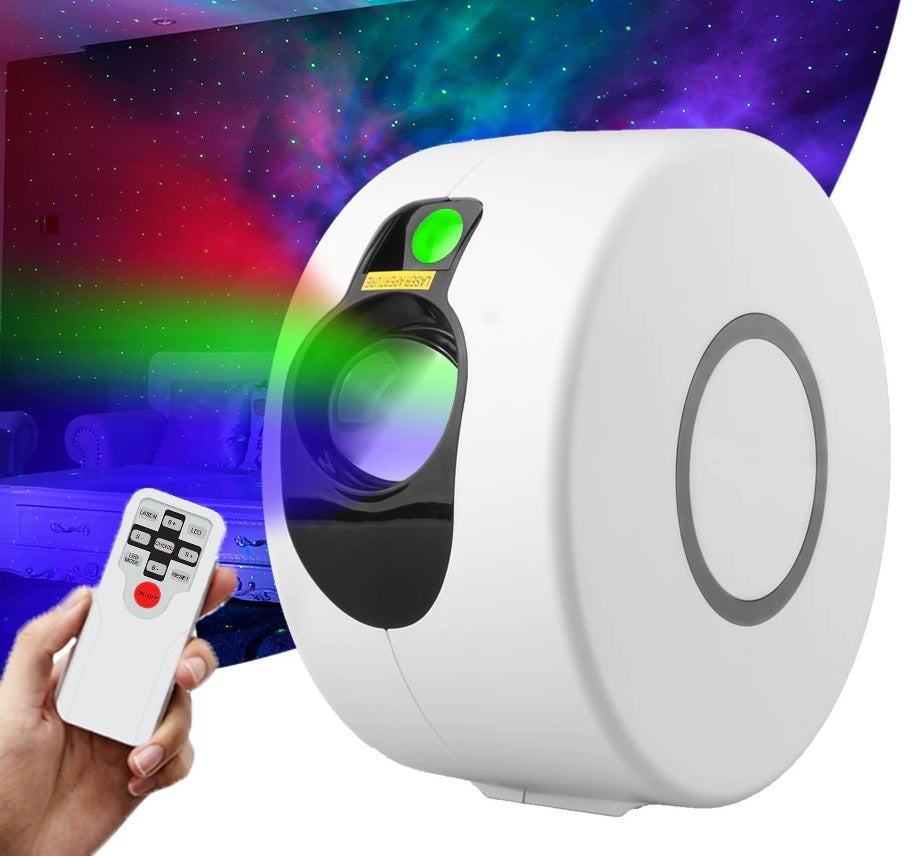 starry lights aurora, laser stars and lights galaxy light with remote for kids room