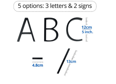 slim black floating house number symbol -/