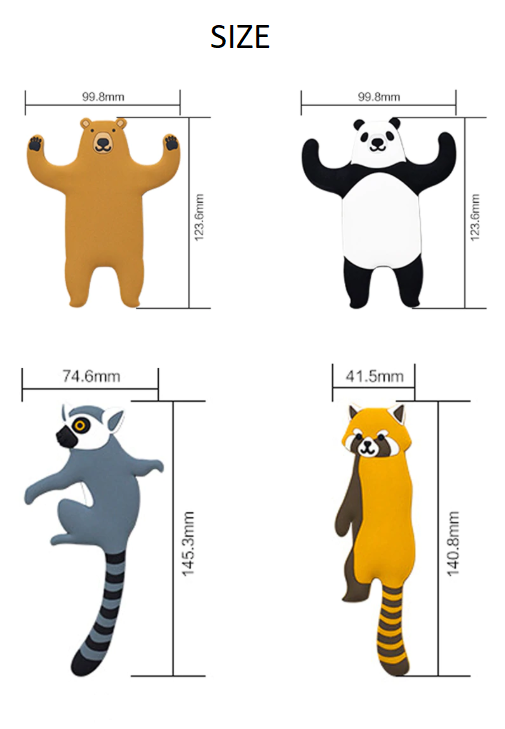 Fun Animal Hanging Wall Hooks