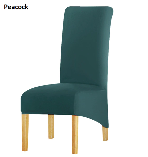 Stretch Spandex Long Back Chair Slipcovers for King Chairs Winfinity