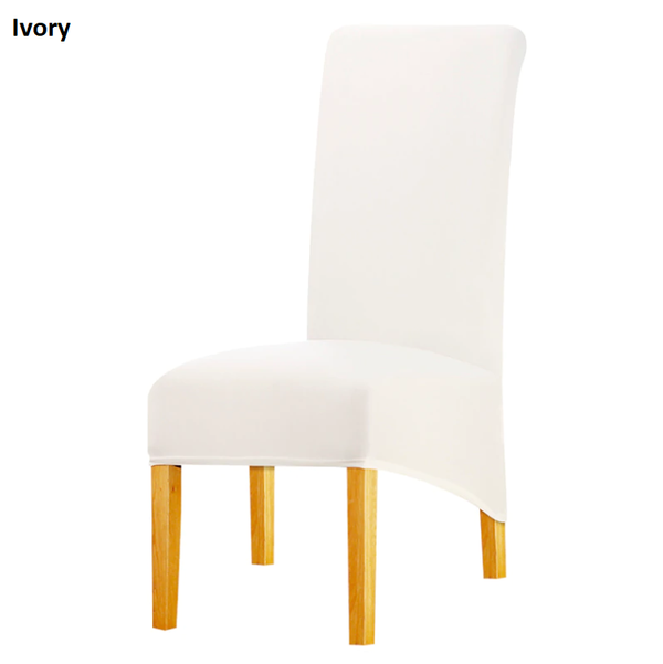 Stretch Spandex Long Back Chair Slipcovers for King Chairs Winfinity Brands