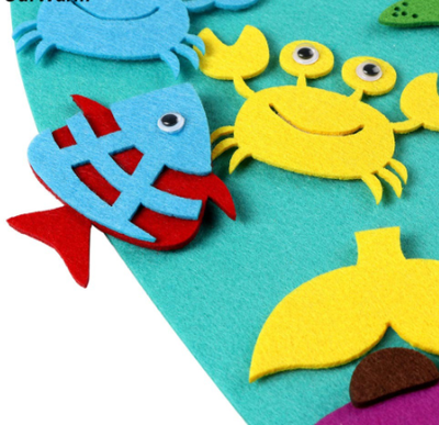 kids mermaid , felt mermaid, kids mermaid activity, winfinity brands, mermaid craft game