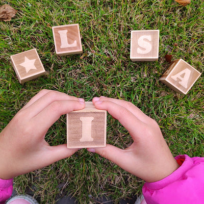 CREATEME™ Solid Timber Kids Blocks