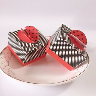 CREATEME™ Ladybug Party Favor Boxes