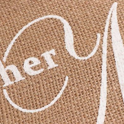 im his mrs , im her mr, rustic wedding burlap and lace signs for chairs, winfinity brands