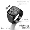 CREATEME™ Laser Engraved Text or Photo Men's Ring