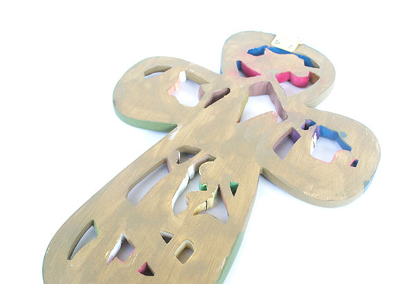 My First Crucifix - Children's Wall Crucifix - Colorful Kids Wall Cross