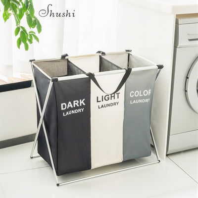 CREATEME™ Single, Double and Triple Bin Laundry Hampers
