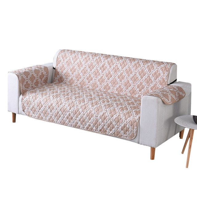 thick patterned pet couch covers couch protector slipcover in cream color