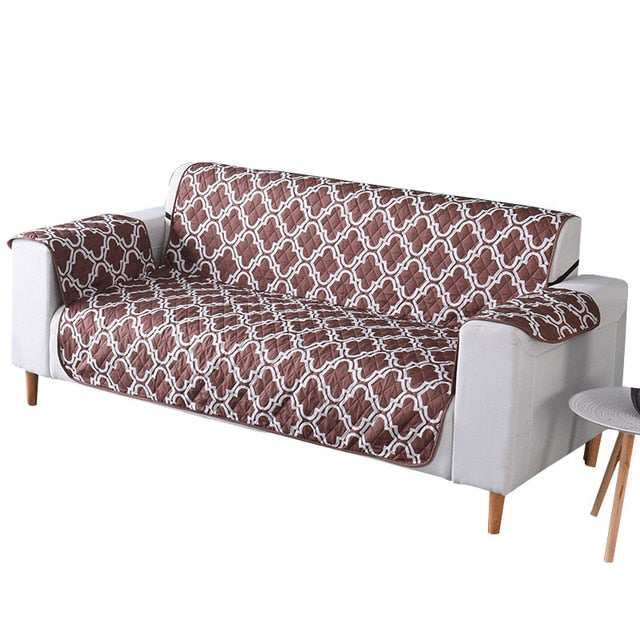 thick patterned pet couch covers couch protector slipcover in light browncolor