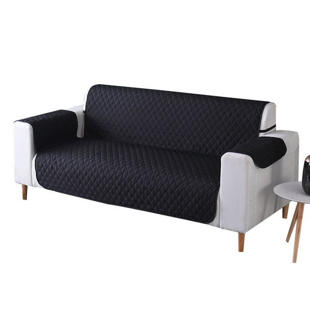 thick patterned pet couch covers couch protector slipcover in black color