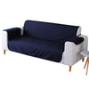 thick patterned pet couch covers couch protector slipcover in navy dark blue color