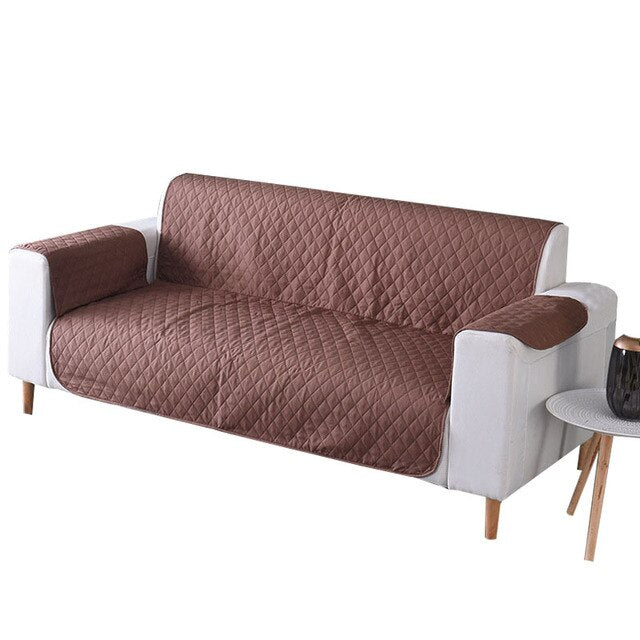 thick patterned pet couch covers couch protector slipcover in light brown color