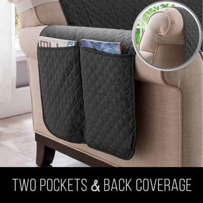 Sofa Protector Cover - Quality Quilted Couch Slipcovers