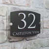 custom made address house sign