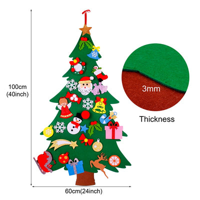 CREATEME™ Toddler Premium Felt 3D Artificial Christmas Tree