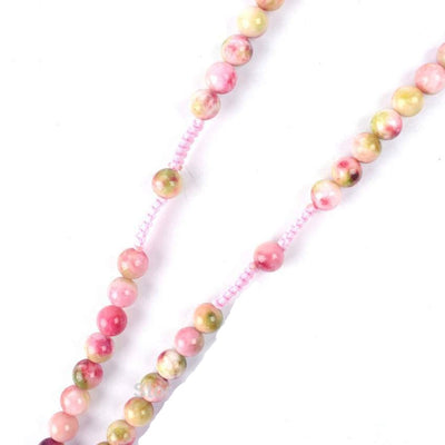 pink rosary.women rosary beads. - hand made rosary - funeral rosary - winfinity brands - free shipping world wide