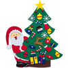 CREATEME™ Santa + Christmas Tree Felt Activity Puzzle