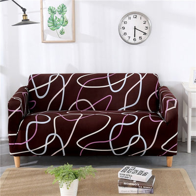 spandex stretch slip cover for sofa couch sheet - winfinity brands