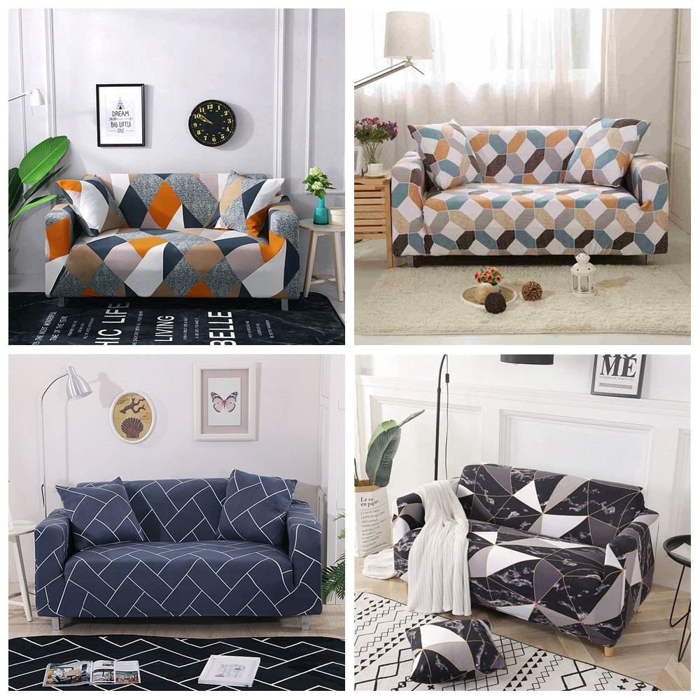 spandex stretch slip cover for sofa couch sheet - winfinity brands