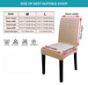 Patterned Velveteen Chair Slipcovers