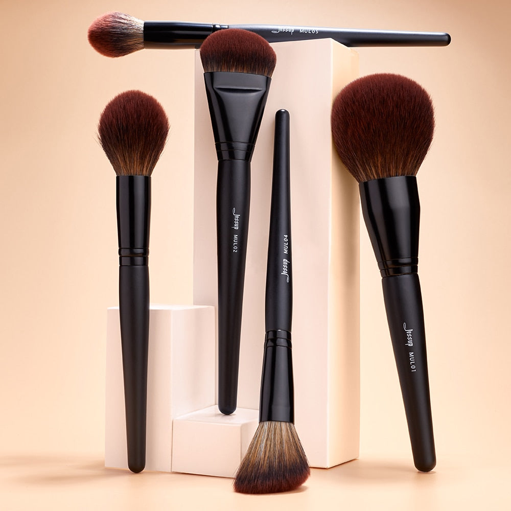 JESSUP Phantom Black Makeup Brushes