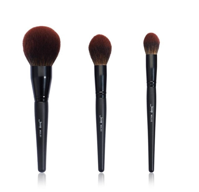 JESSUP Phantom Black Makeup Brushes