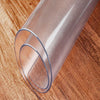 made to order table protector, clear thick counter top coffee table cloth
