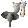 elephant owl giraffe kids room animal wall decor - winfinity brands