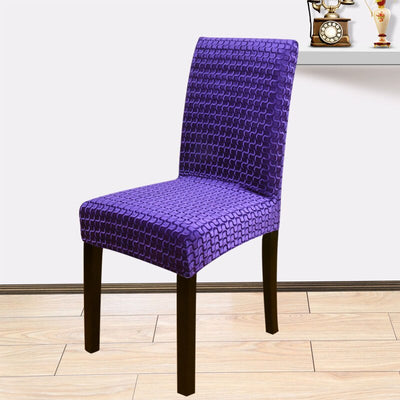 Patterned Velveteen Chair Slipcovers
