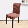 brown velvet chair covers