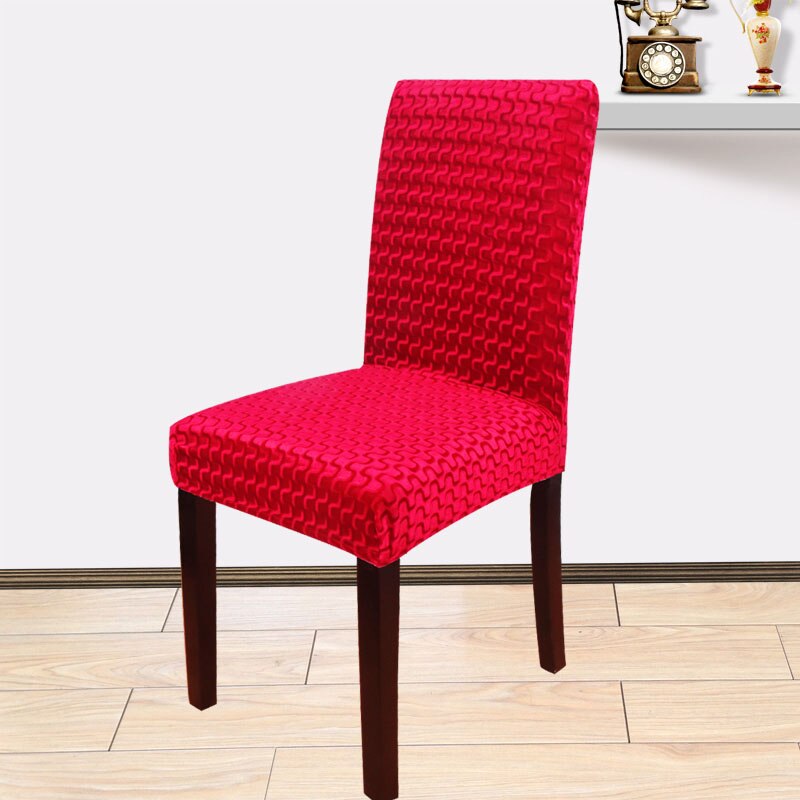 Patterned Velveteen Chair Slipcovers