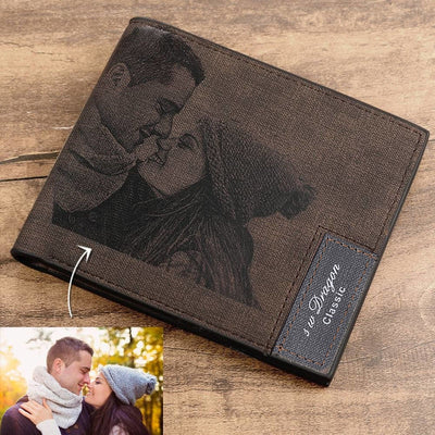 custom photo wallet, wallet, wallet gift, custom image wallet, couple photo wallet