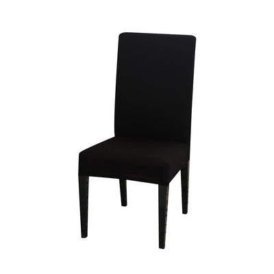 spandex dining chair slipcover black color stretch