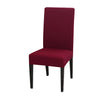 spandex dining chair slipcover burgundy color stretch