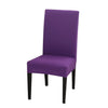 spandex dining chair slipcover lavendar purple color stretch