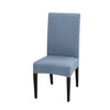 spandex dining chair slipcover cool grey color stretch