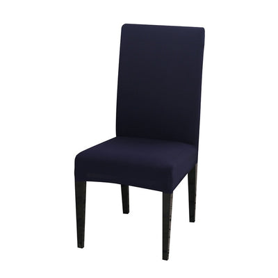 spandex dining chair slipcover navy blue color stretch